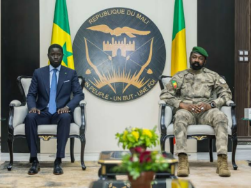 CEDEAO et Mali : Bassirou Diomaye Faye et Assimi Goïta au palais de Koulouba à Bamako