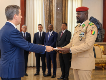Dix nouveaux ambassadeurs accrédités en Guinée