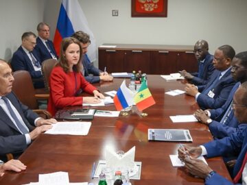 Sergueï Lavrov Bassirou Diomaye Faye