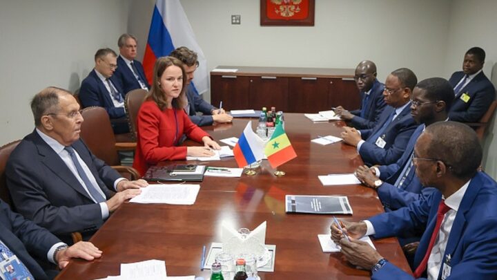 Sergueï Lavrov Bassirou Diomaye Faye